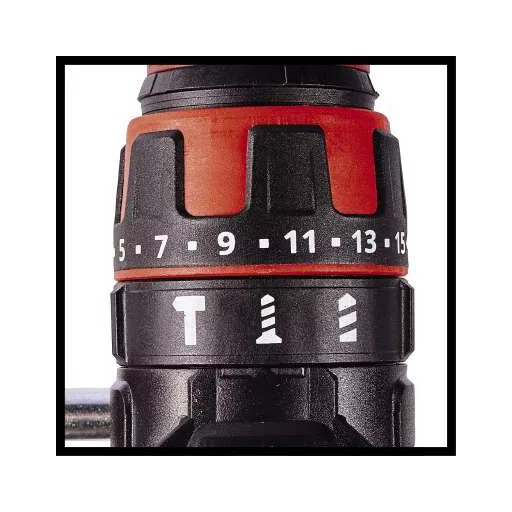 Einhell TE-CD 48 1500 RPM Kulcsnélküli 1,41 kg Fekete, Vörös