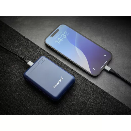 Intenso XS10000 Lítium-polimer (LiPo) 10000 mAh Kék