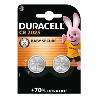 Duracell 2025 Egyszer használatos elem CR2025 Lítium