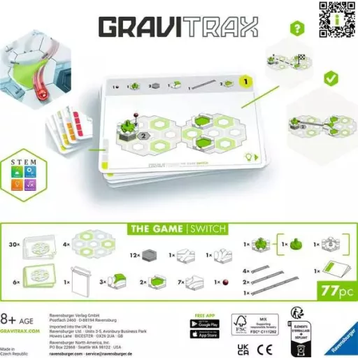 Ravensburger GraviTrax Game: Switch Üveggolyó pálya