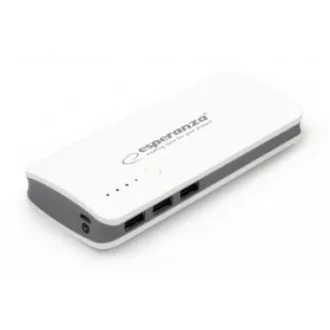 Esperanza EMP106WE Radium 8000 mAh Szürke, Fehér
