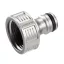 Gardena 18241-20 tömlőcsatlakozó Csapcsatlakozó Fém Fémes 1 db