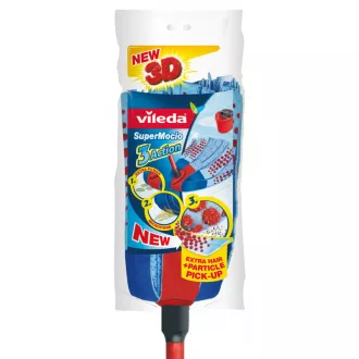 Vileda 4073 felmosókocsi és vödör Egy tartályos Vörös