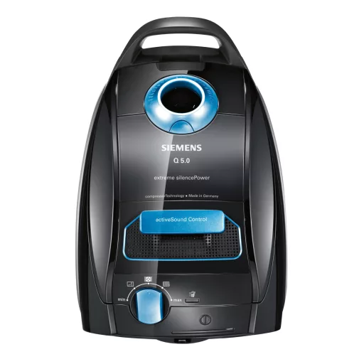 Siemens VSQ5X1230 porszívó 4,5 L Henger alakú vákuum Száraz 850 W Porzsák