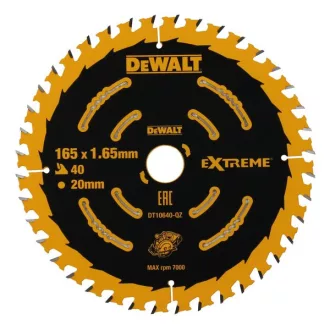 DeWALT DT10640-QZ körfűrészlap 16,5 cm 1 db