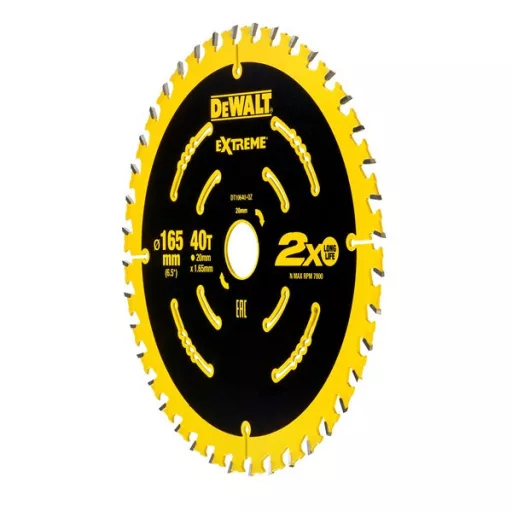 DeWALT DT10640-QZ körfűrészlap 16,5 cm 1 db