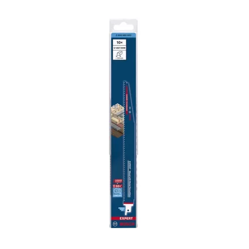 Bosch 2 608 900 402 lombfűrész, kanyarítófűrész és szablyafűrész lap Szablyafűrészlap Keményfém 10 db