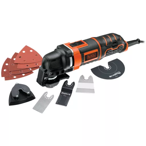 Black & Decker MT300KA-QS multifunkciós rezgőszerszám Fekete, Narancssárga 300 W 10000 OPM