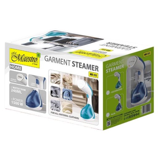 Clothes steamer 1500W Maestro MR-355-AQUAMARINE