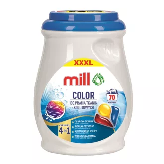 MILL PROFESSIONAL 3-chamber colour wash capsules 70 pcs.