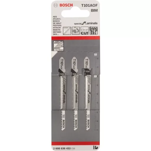 Bosch 2608636432 Lombfűrész penge Bimetál 3 db