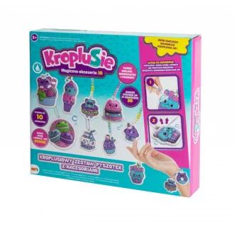Kroplusie set, a set of delicious treats with accessories