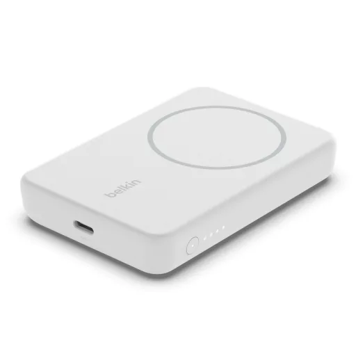 Belkin BoostCharge 5000 mAh Vezeték nélkül tölthető Fehér