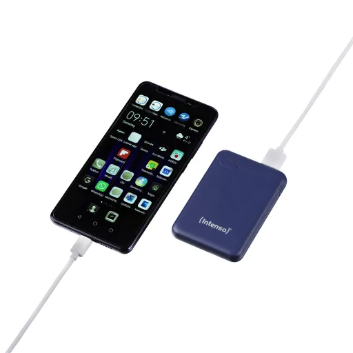 Intenso XS5000 Lítium-polimer (LiPo) 5000 mAh Kék