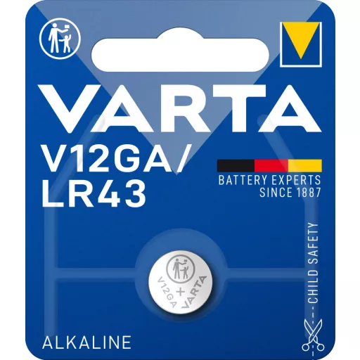 Varta 04278 Egyszer használatos elem LR43 Lúgos
