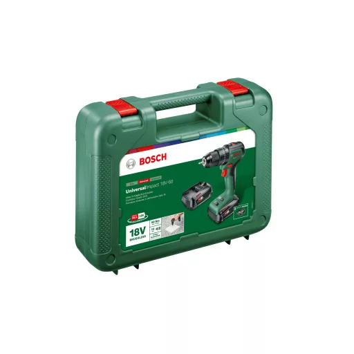 Bosch Universal Impact 18V-60 1900 RPM Kulcsnélküli 1,3 kg Zöld