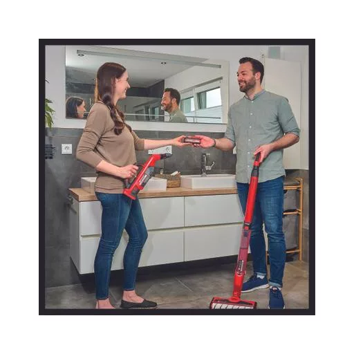 Einhell CLEANEXXO felmosó 400 ml Nedves Mikroszál Vörös