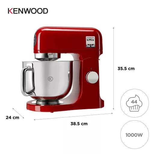 Kenwood kMix darálógép 1000 W 5 L Vörös