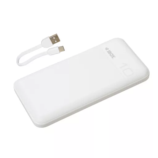 iBox IPB10 külső akkumulátor Lítium-ion (Li-ion) 10000 mAh Fehér