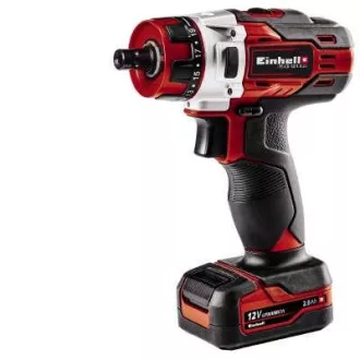   Einhell TE-CD 1 1400 RPM Kulcsnélküli 1,16 kg Fekete, Vörös