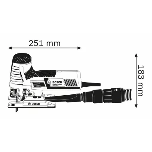 Bosch 0 601 517 000 elektromos szúrófűrész 2,2 kg