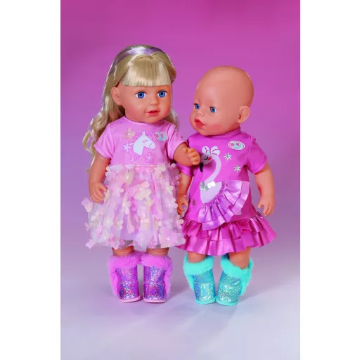 BABY born Glitter Boots 2 ass. 43cm Játék babacipők