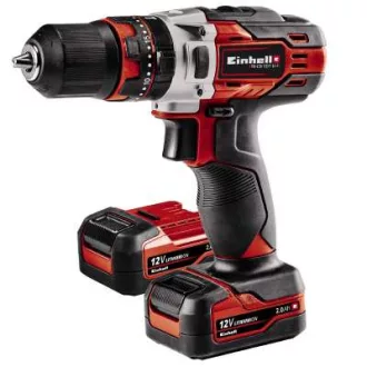   Einhell TE-CD 1 1400 RPM Kulcsnélküli 1,18 kg Fekete, Vörös