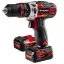 Einhell TE-CD 1 1400 RPM Kulcsnélküli 1,18 kg Fekete, Vörös