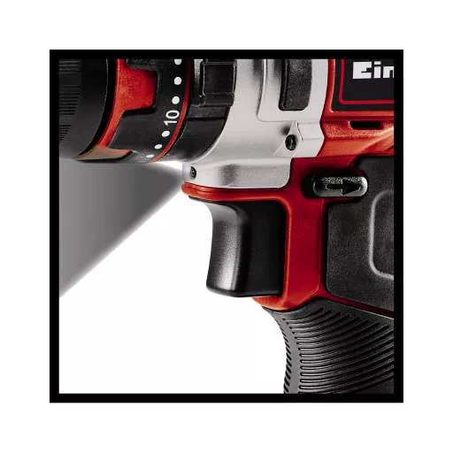 Einhell TE-CD 1 1400 RPM Kulcsnélküli 1,18 kg Fekete, Vörös