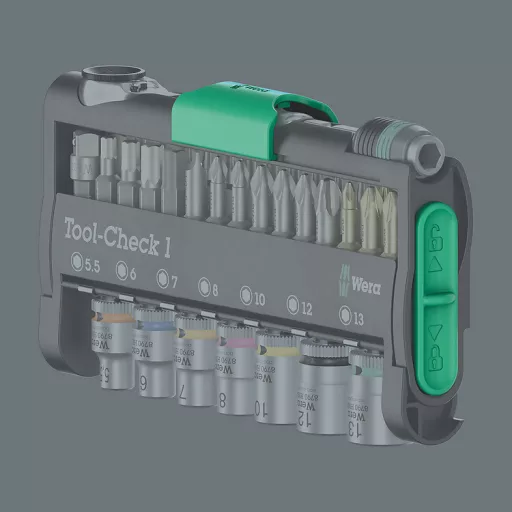 Wera Tool-Check 1 1 db Rozsdamentes acél
