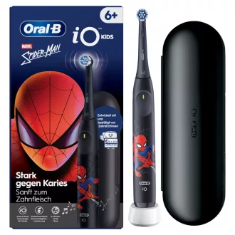 Oral-B iO Kids Spiderman Gyerek Forgó fogkefe Fekete