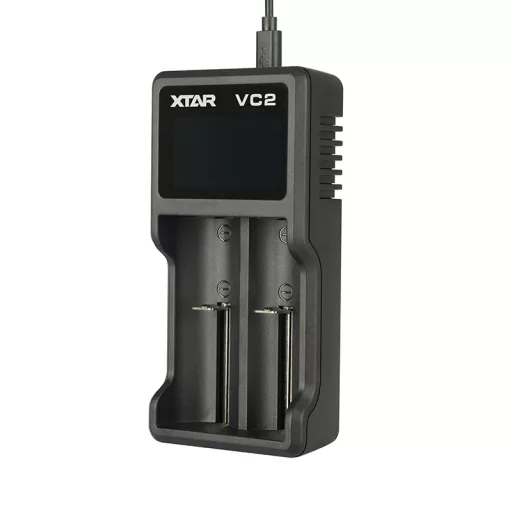 XTAR VC2 akkumulátor töltő Háztartási elem USB