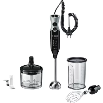   Bosch MSM67170 turmixgép Merülő mixer 750 W Fekete, Ezüst