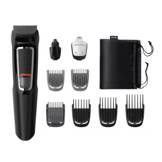   Philips MULTIGROOM Series 3000 MG3740/15 szakáll/hajnyíró Fekete Nikkel-fémhidrid (NIMH)