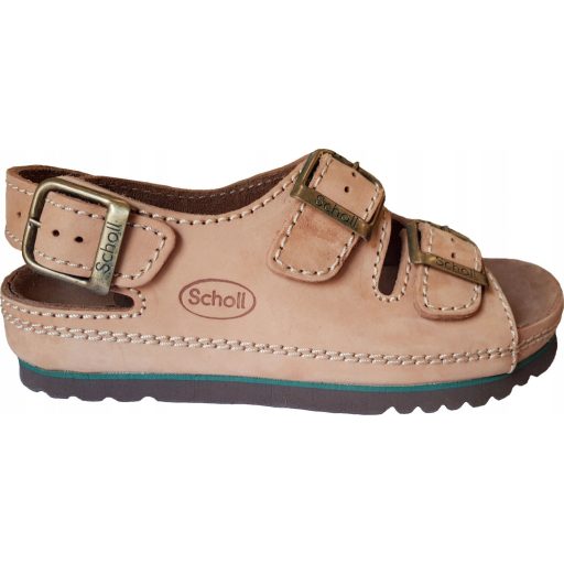 Comfortable Scholl AIR BAG BACK STRAP BRONZE sandals 39