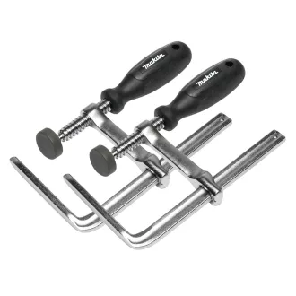   Makita 194385-5 asztalos szorító Csipesz készlet Fekete, Fémes