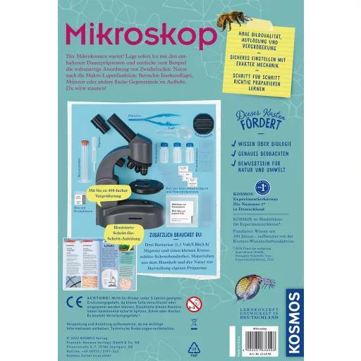 Kosmos 33414758 tudományos készlet és játék gyerekeknek