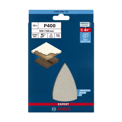 Bosch Expert M480 10 db Csiszolóháló