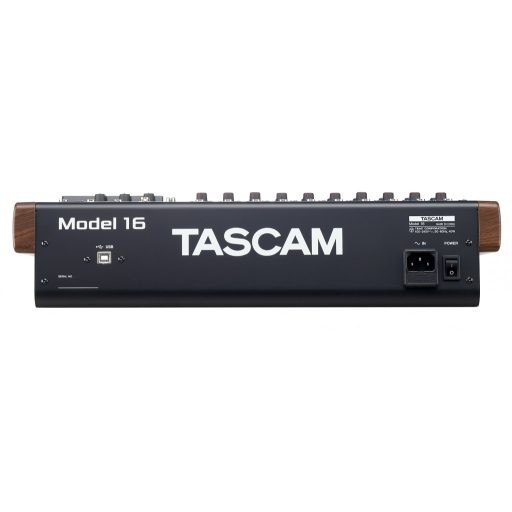 Tascam MODEL 16 hangkeverő 16 csatornák 20 - 30000 Hz Fekete, Arany, Fa