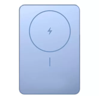   Xiaomi Super Slim Magnetic Power Bank 5000 Lítium-ion (Li-ion) 5000 mAh Vezeték nélkül tölthető Kék