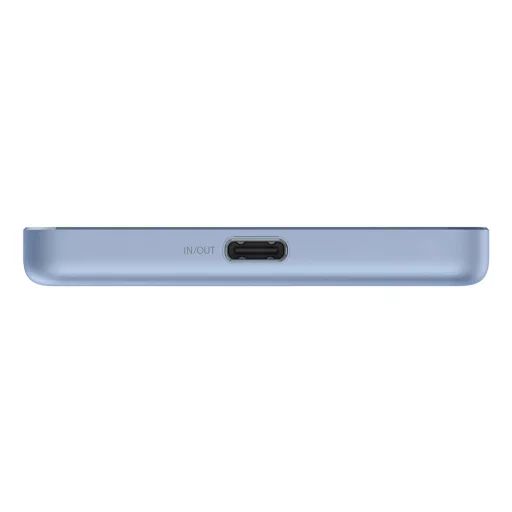 Xiaomi Super Slim Magnetic Power Bank 5000 Lítium-ion (Li-ion) 5000 mAh Vezeték nélkül tölthető Kék
