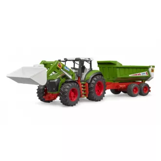 Roadmax Traktor mit Frontlader und Kippanhänger