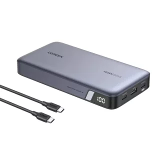 Ugreen 90597A külső akkumulátor 25000 mAh Szürke