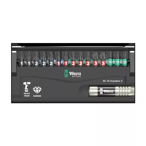 Wera 05057697001 csavarhúzó bit 30 db