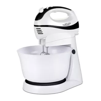 Adler AD 4206 mixer Álló mixer 300 W Fekete, Fehér