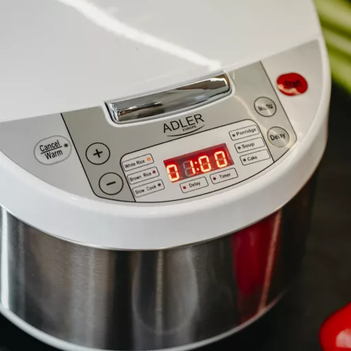 Adler AD 6420 Multi-cooker 6 in 1 – 3.25 L silver, white