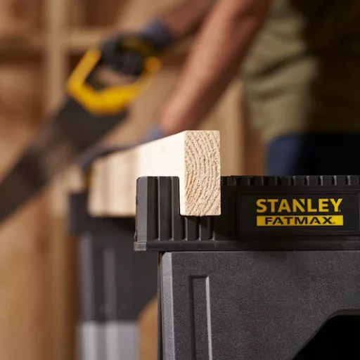 Stanley 1-92-980 fűrészbak 2 db Alumínium Összehajtható