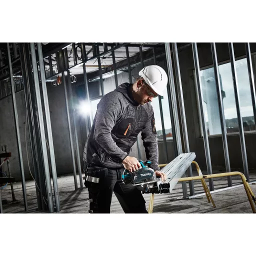 Makita DCS553Z hordozható körfűrész 15 cm Fekete, Kék 4200 RPM
