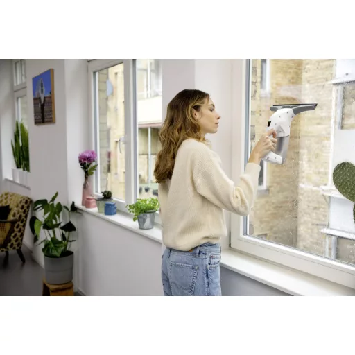 Kärcher WV 1 Plus elektromos ablaktisztító 0,1 L Fekete, Fehér
