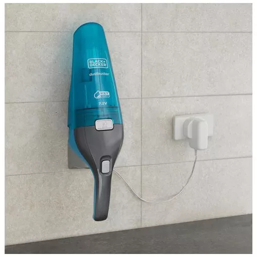 Black & Decker WDC215WA kézi porszívó Kék, Titán Porzsák nélküli